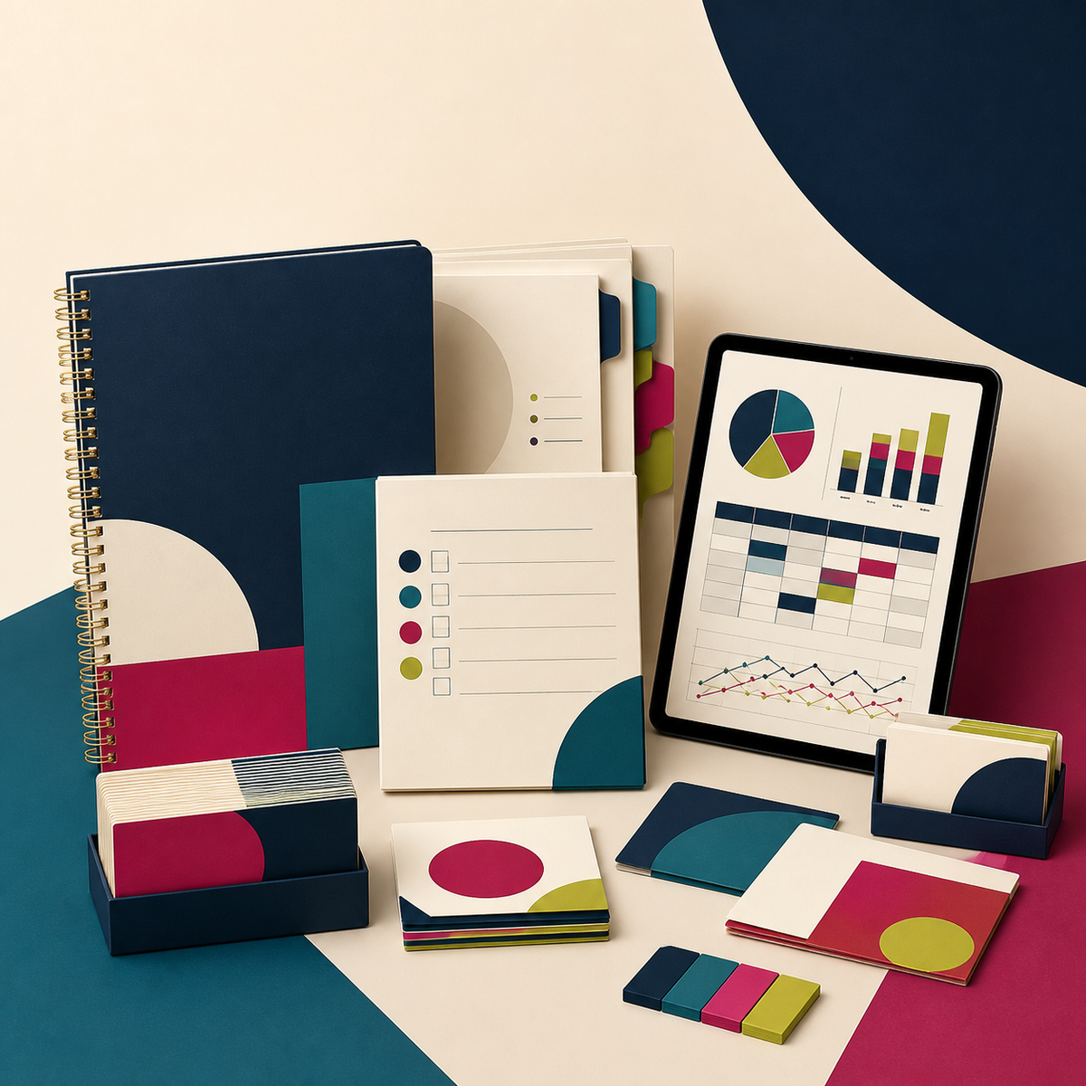 Business kits, planners, and tracking tools