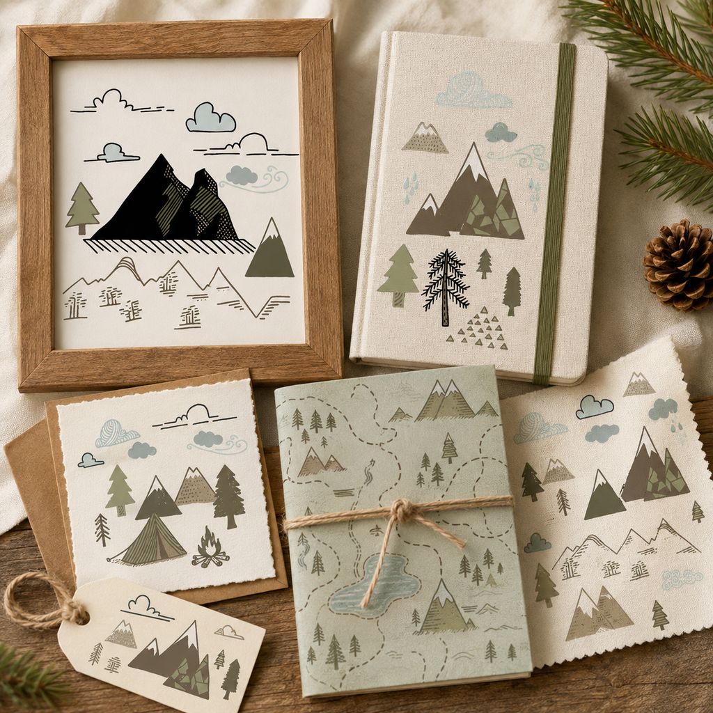 Mountains & Forest Landscape Builder