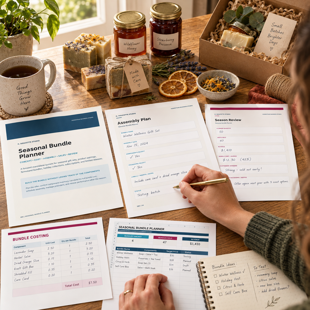 Seasonal Bundle Planner