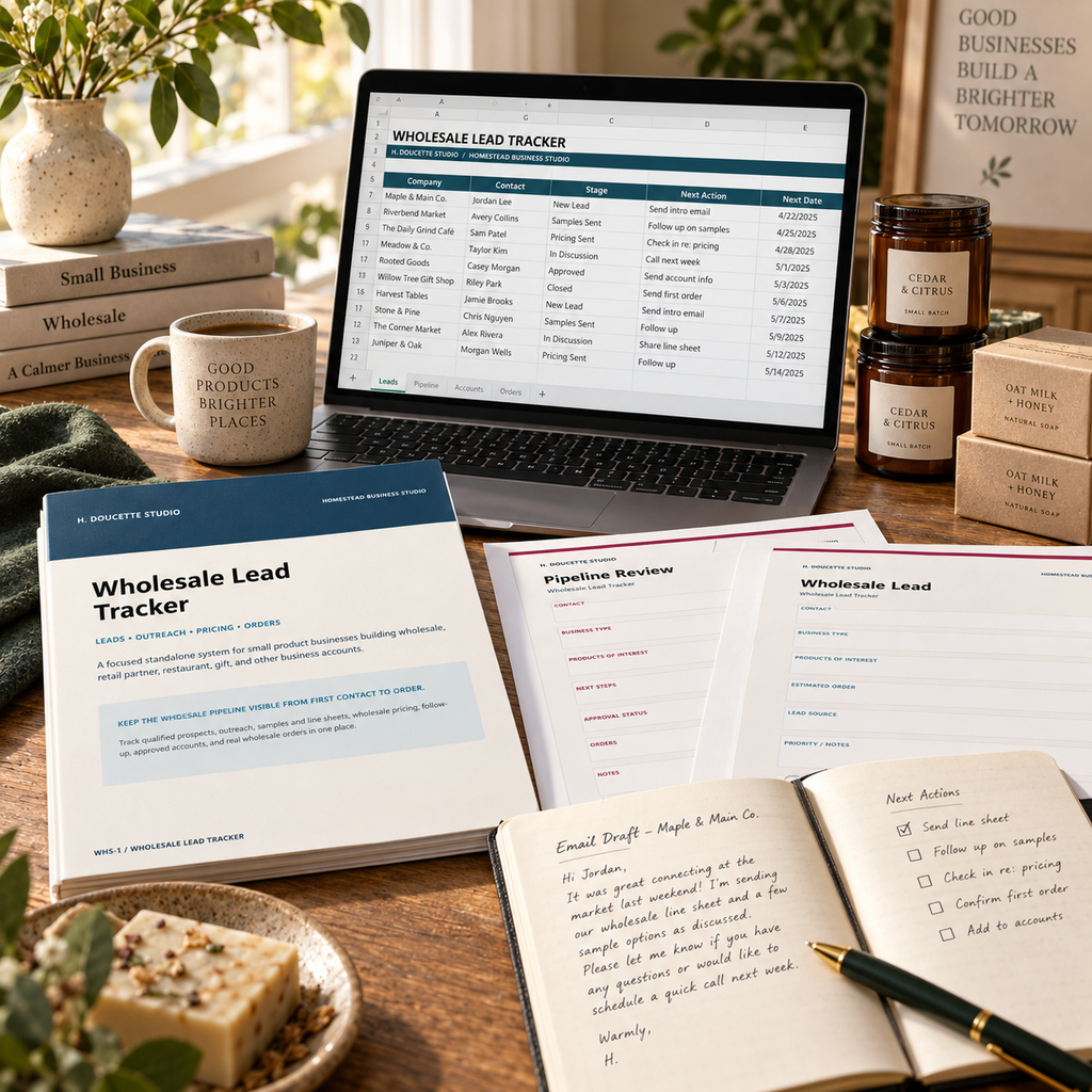 Homestead Wholesale Lead Tracker