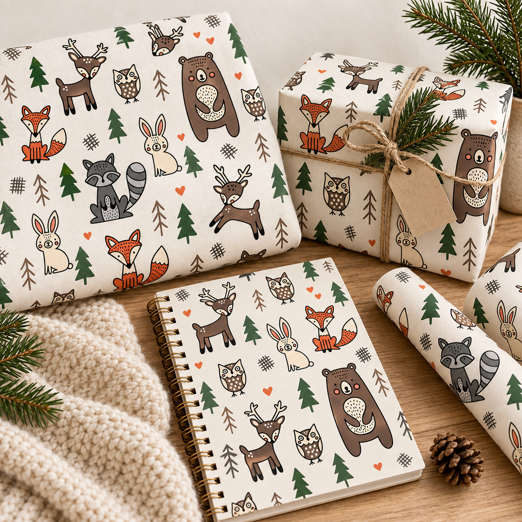 Woodland Animals Clip Art Collection