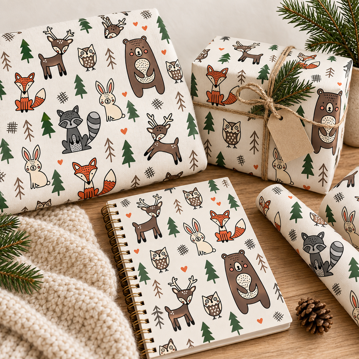 Woodland Animals Clip Art Collection