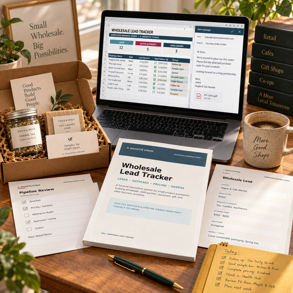 Homestead Wholesale Lead Tracker