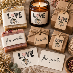 Boho Lettering & Printable Wall Art: Digital Download for Makers