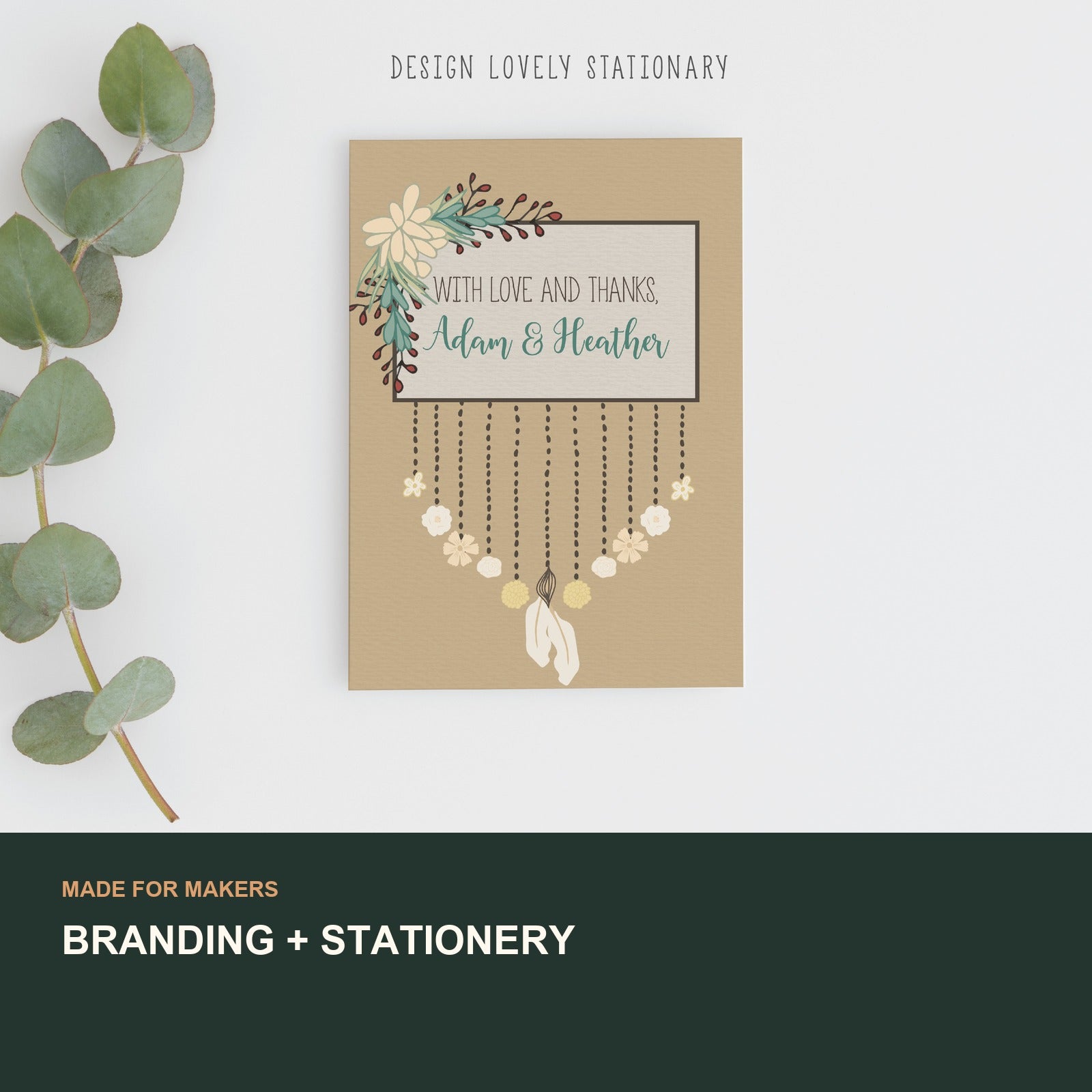 Modern Bohemian Clip Art Collection | Digital Clipart for Makers