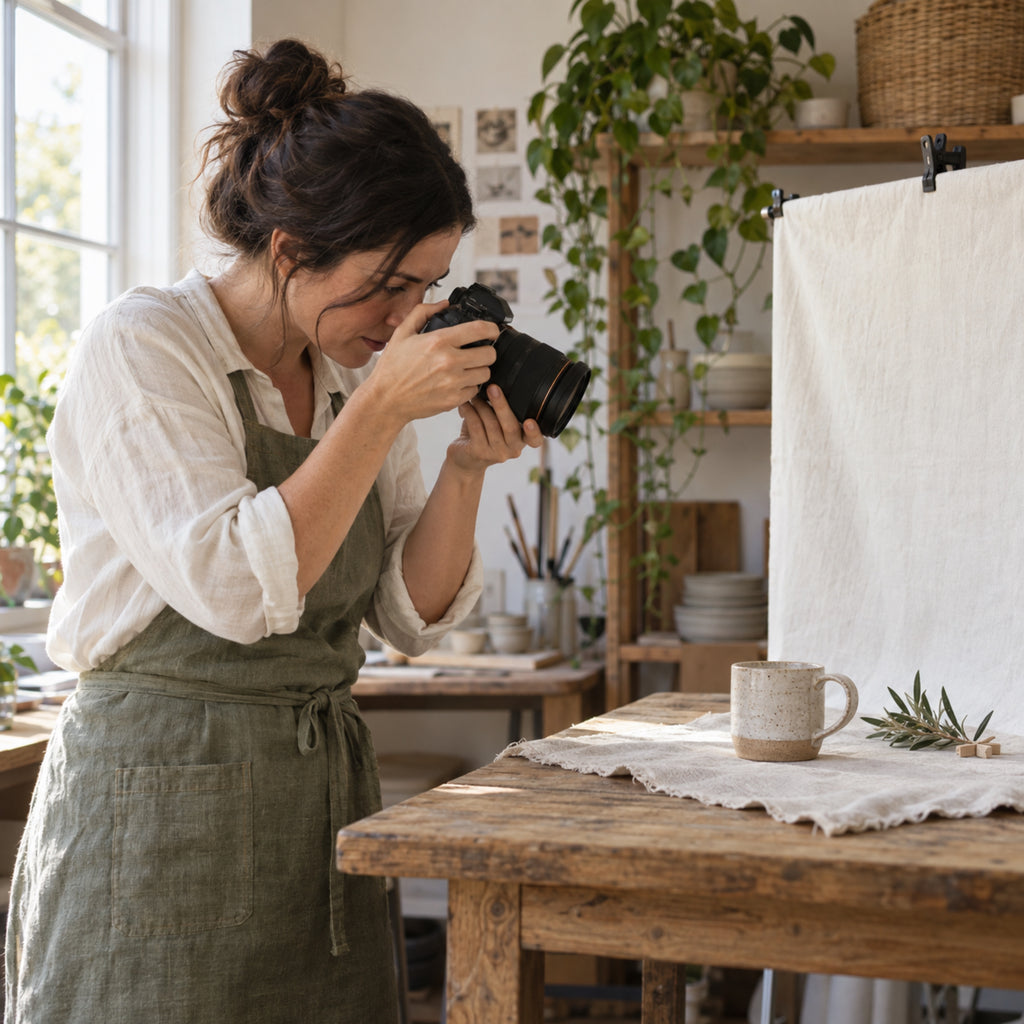 Women-Owned Small Business Stock Photos, 10 Maker Brand Images