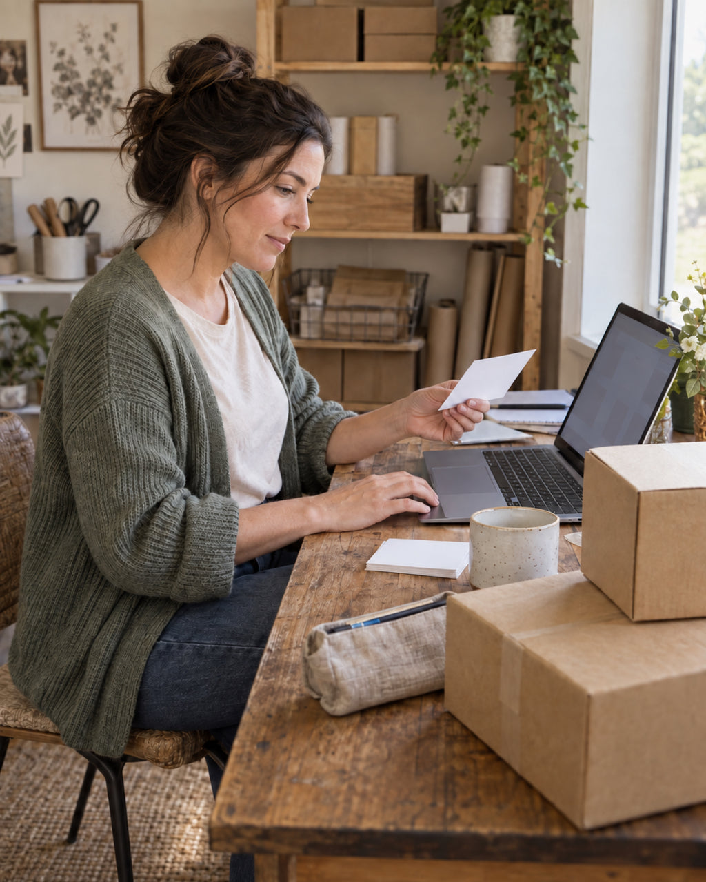 Women-Owned Small Business Stock Photos, 10 Maker Brand Images