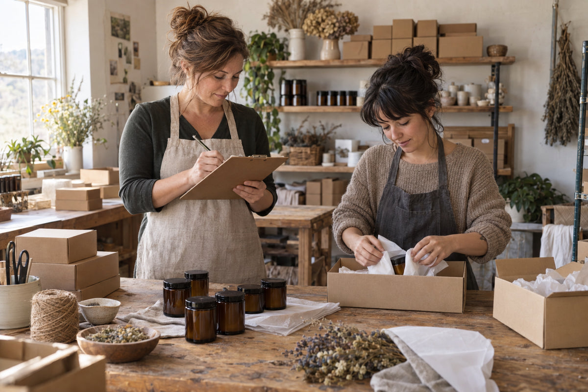 Women-Owned Small Business Stock Photos, 10 Maker Brand Images