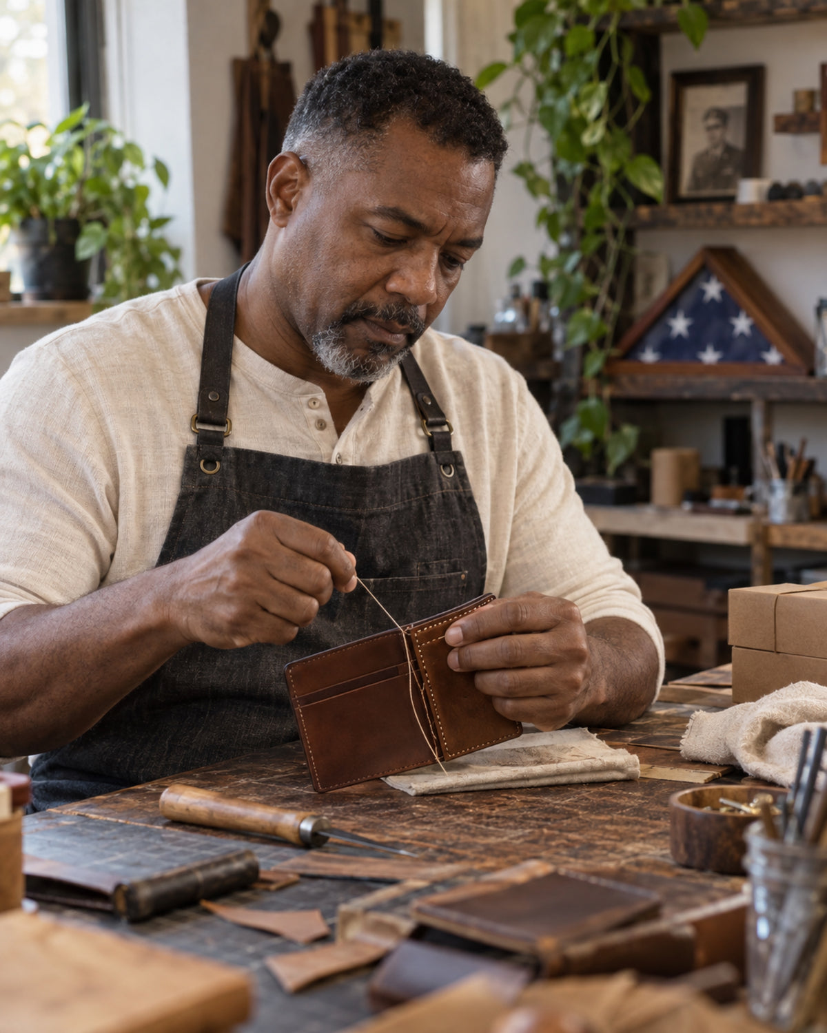 Veteran Entrepreneur Workspace Stock Photos, 10 Small Business Images