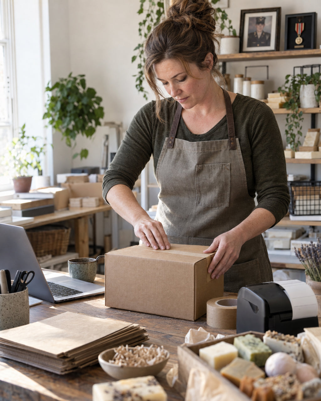 Veteran Entrepreneur Workspace Stock Photos, 10 Small Business Images