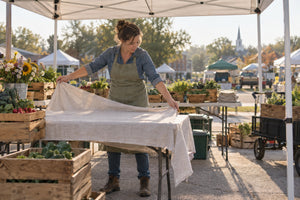 Farmers Market Setup Stock Photos, 10 Vendor Booth Images