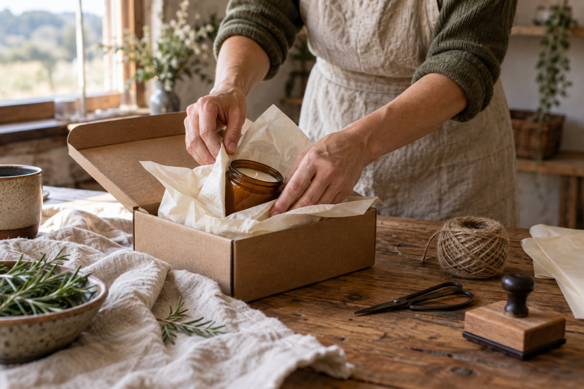 Artisan Product Packaging Stock Photos, 10 Maker Images