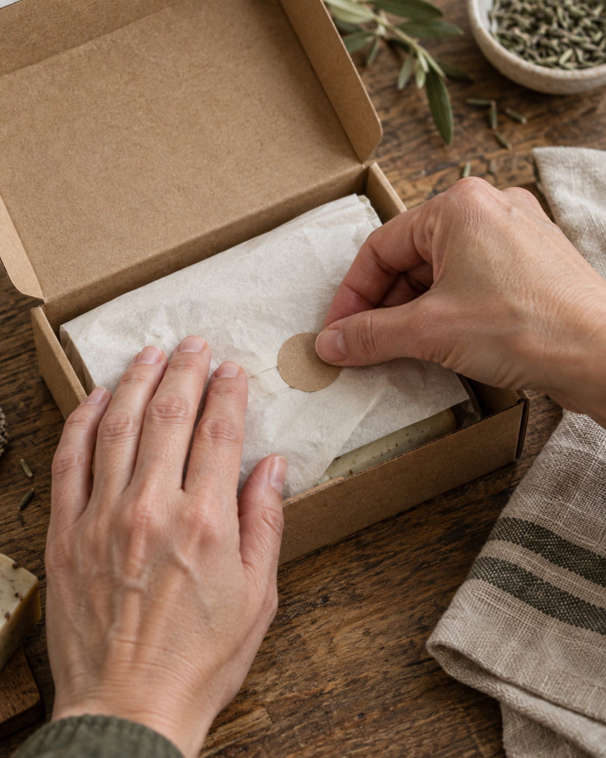 Artisan Product Packaging Stock Photos, 10 Maker Images