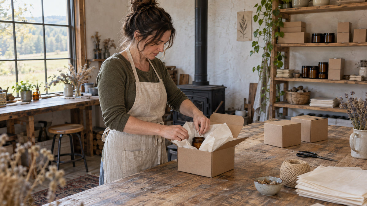Artisan Product Packaging Stock Photos, 10 Maker Images