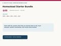 Homestead Starter Bundle Bundle Hero