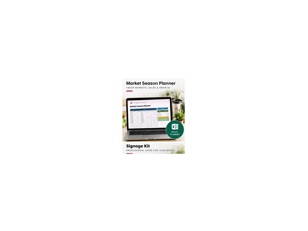 Market Season Planner mockup 02 excel planner
