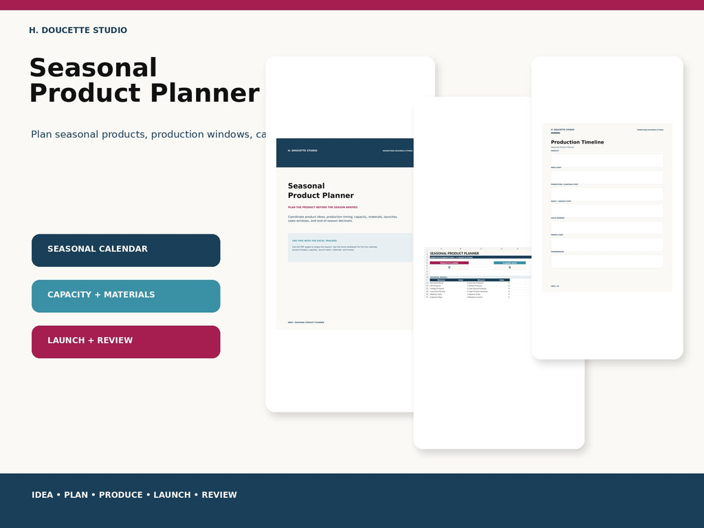 Seasonal Product Planner mockup 01 hero