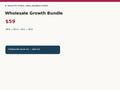 Wholesale Growth Bundle bundle hero