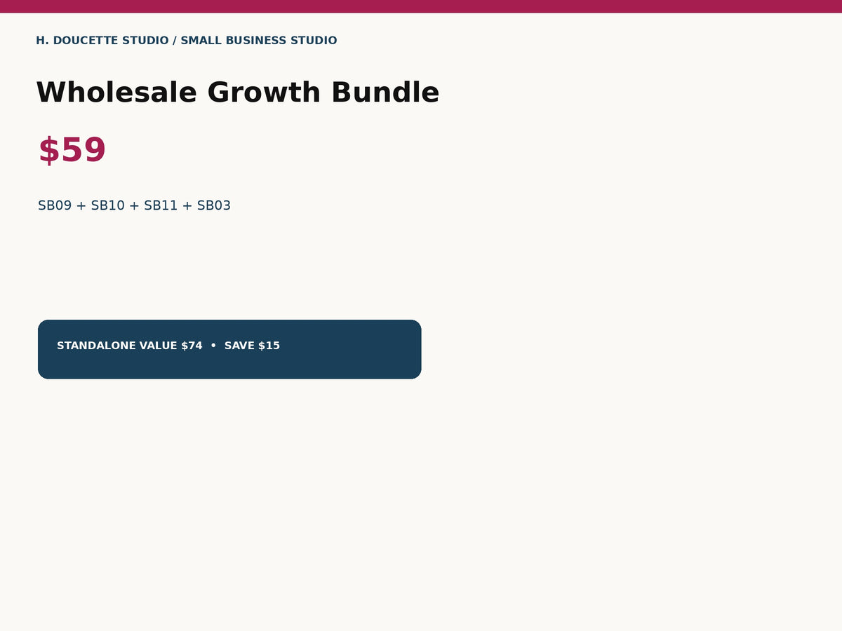 Wholesale Growth Bundle bundle hero