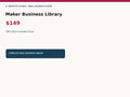Maker Business Library bundle hero