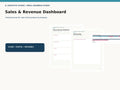 Sales & Revenue Dashboard 01 hero