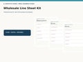 Wholesale Line Sheet Kit 01 hero