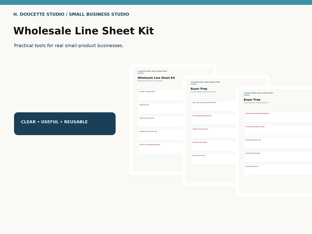 Wholesale Line Sheet Kit 01 hero