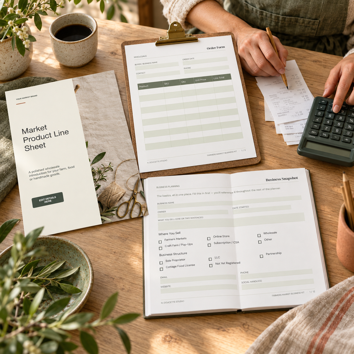 Farmers market pricing and wholesale tools in use
