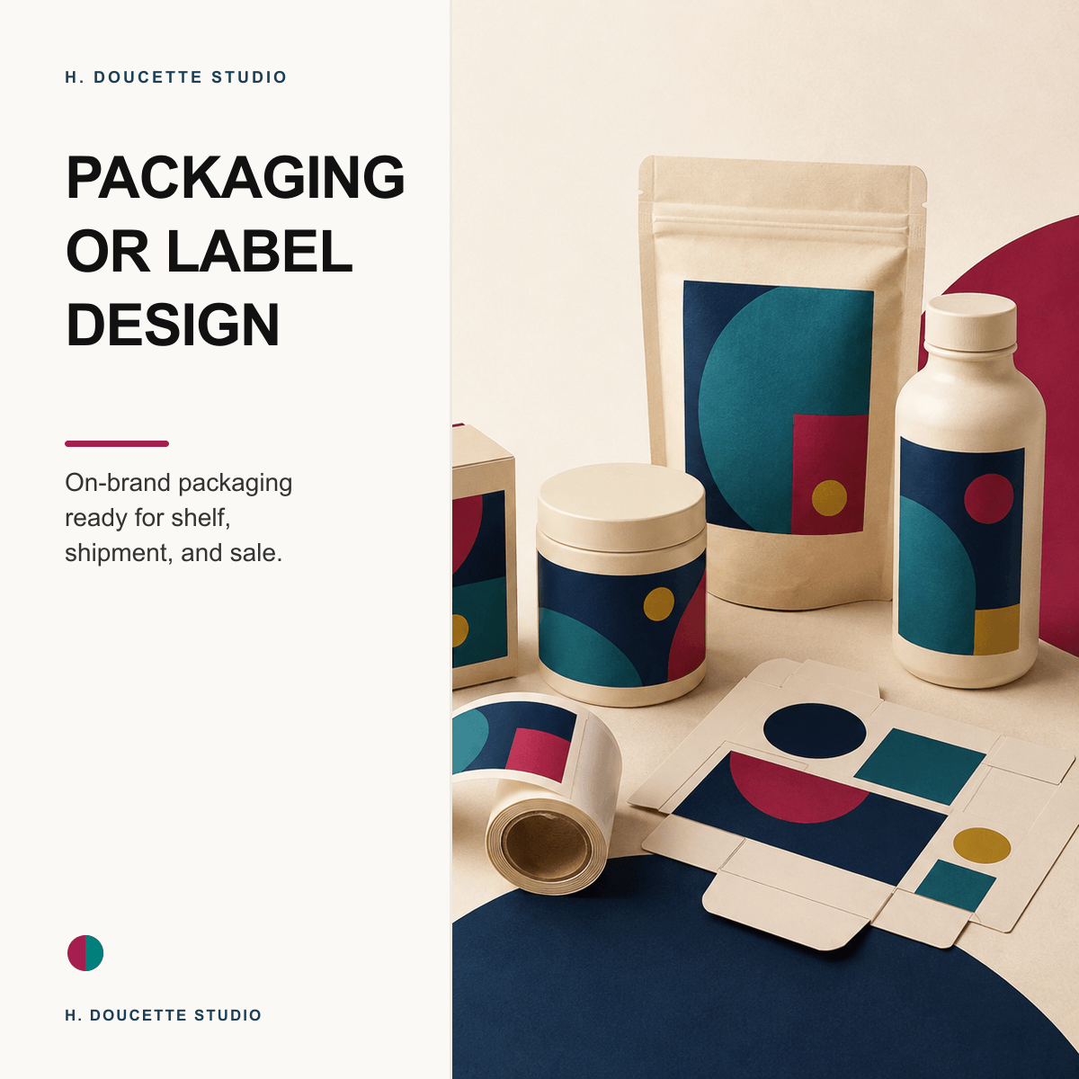 Packaging or Label Design — Brand Launch Add-On