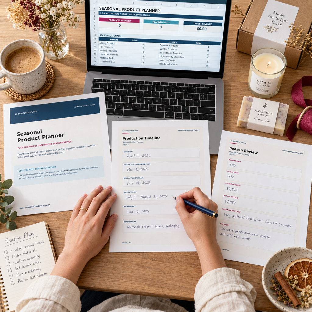 Seasonal Product Planner