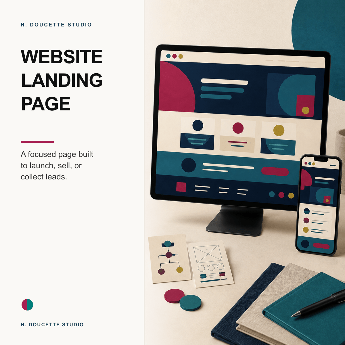 Website Landing Page — Brand Launch Add-On